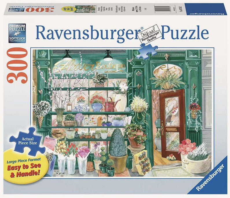 Ravensburger - Flower Shop Large Format 300 Piece Jigsaw