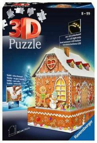 Ravensburger - Ginger Bread House Night Edition 216 Piece Puzzle