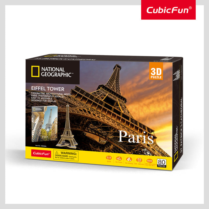 National Geographic Eiffel Tower 3D Puzzle