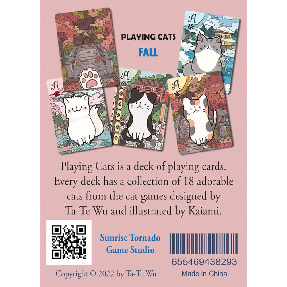 Playing Cats - Fall (Preorder)