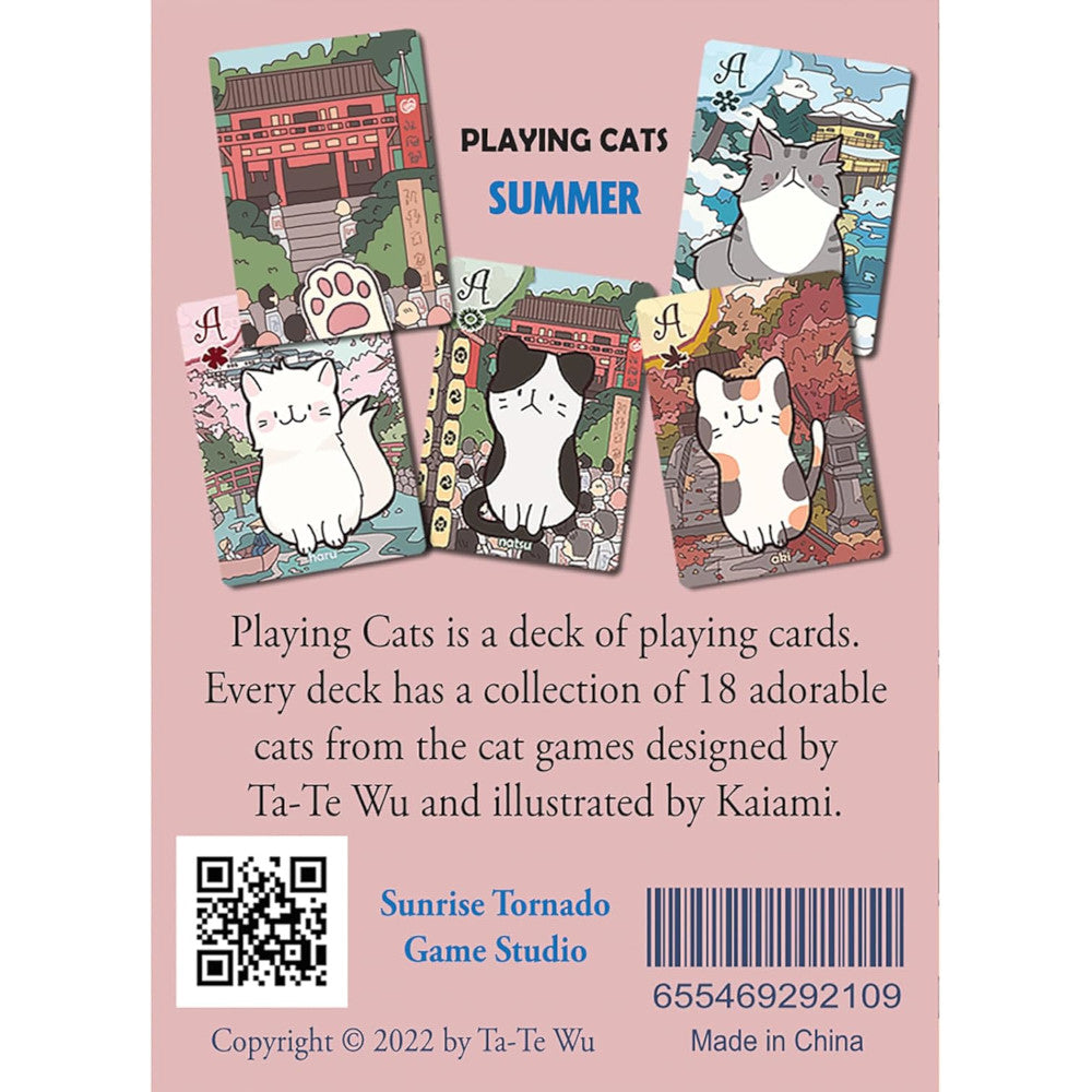 Playing Cats - Summer (Preorder)