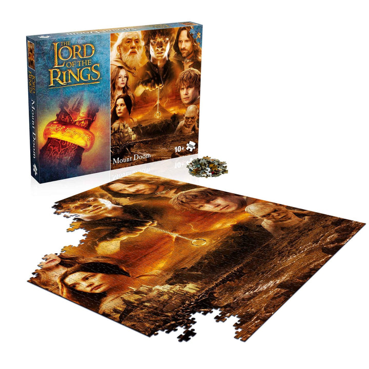 Puzzles: Lord of the Rings - Mount Doom 1000 Piece Jigsaw