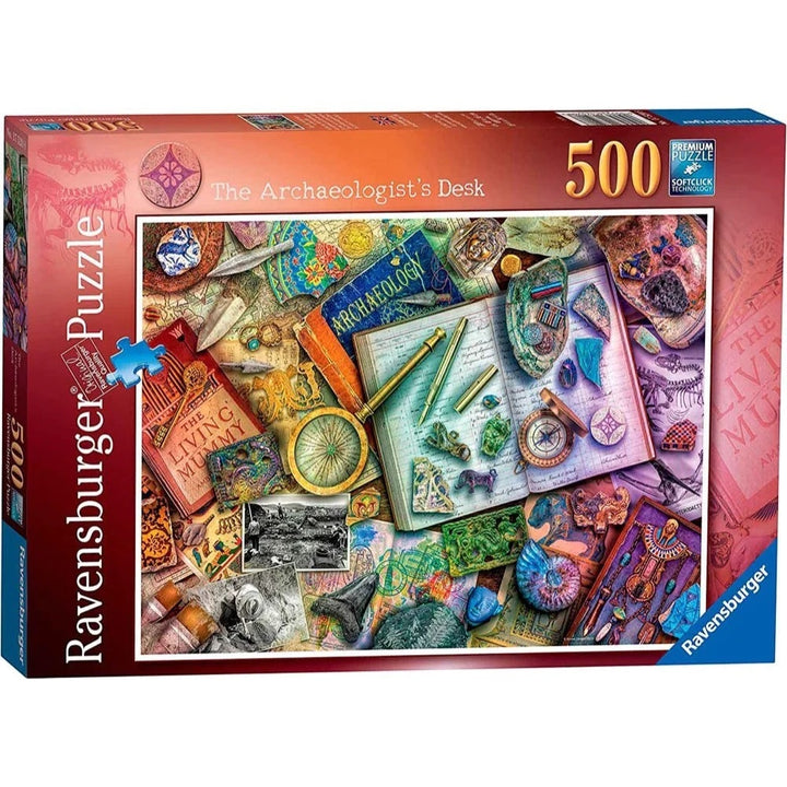 Ravensburger - The Archaeologists Desk 500 Piece Jigsaw
