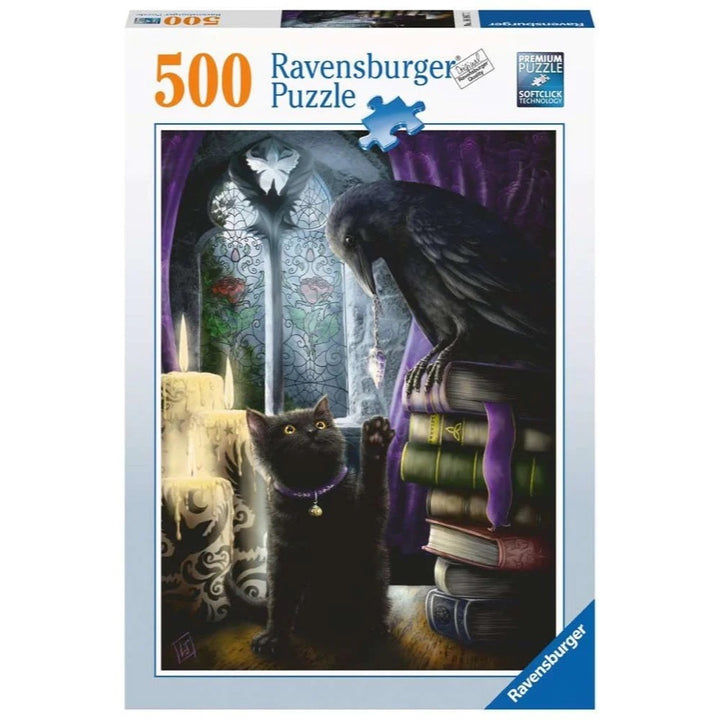 Ravensburger - Black Cat and Raven 500 Piece Jigsaw