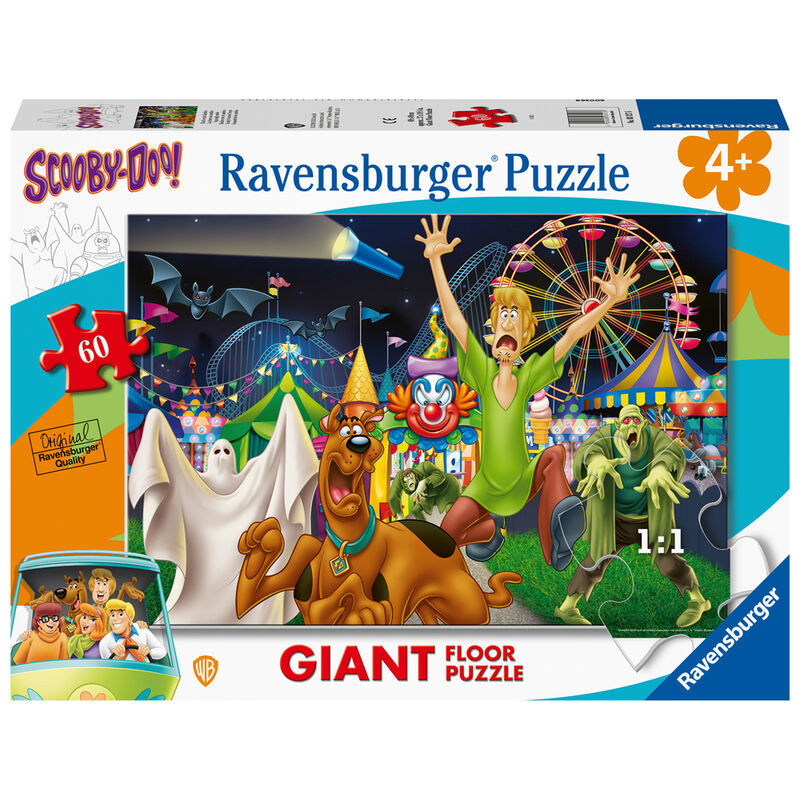 Ravensburger - Scooby Doo Giant Floor Puzzle 60 Piece Jigsaw