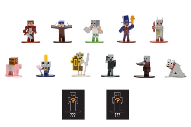 Minecraft - Minecraft Dungeons Nano Metalfigs