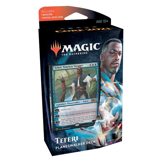 Magic the Gathering Core Set 2021 Planeswalker Deck - Set of 5