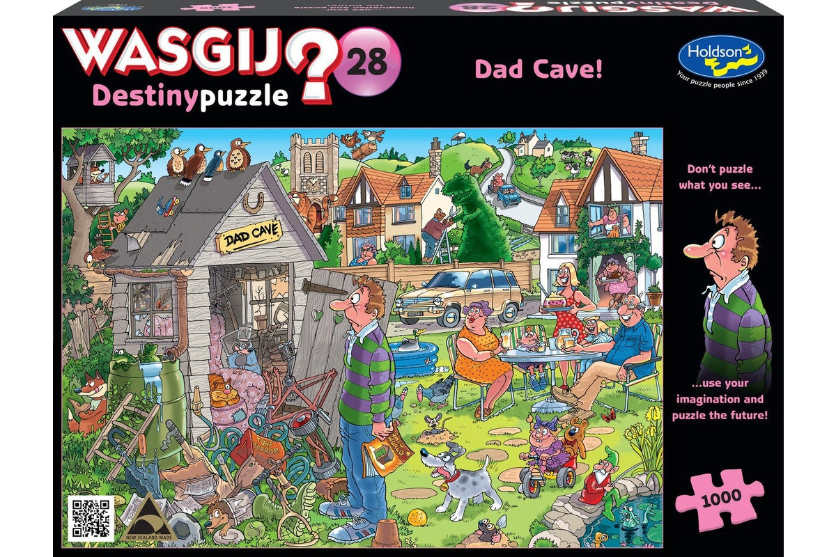 Wasgij? Destiny 28 - Dad Cave 1000 Piece Jigsaw