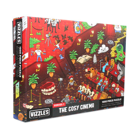 Vizzles The Cosy Cinema Puzzle 1000 Piece Jigsaw