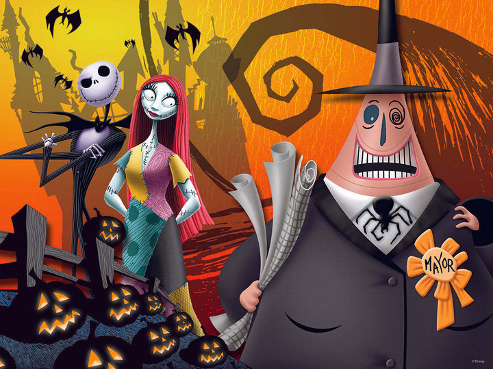 Prime3D Nightmare Before Christmas - 500 Piece 3D Jigsaw