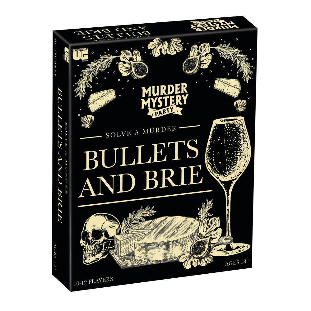 Murder Mystery Party - Bullets and Brie