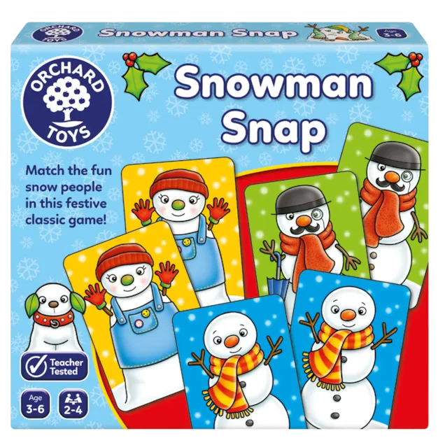 Orchard Toys - Snowman Snap Mini - Game