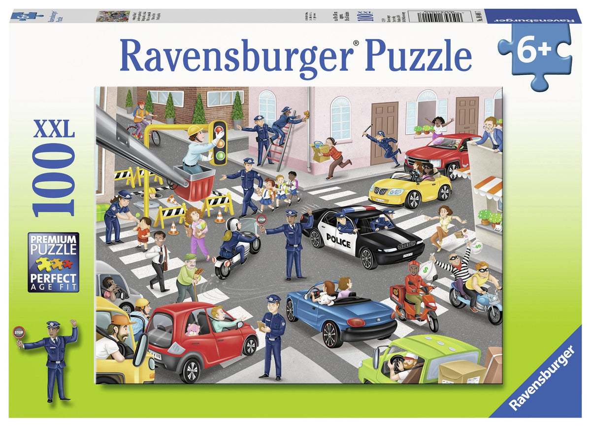 Ravensburger - Police on Patrol - 100 Piece Jigsaw