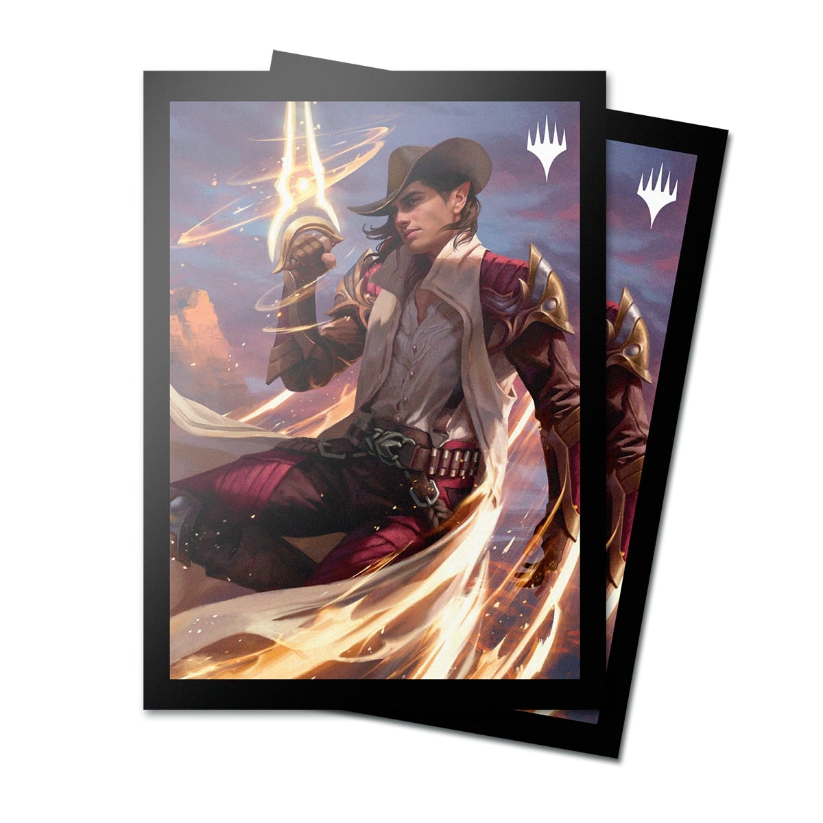 Ultra Pro: Outlaws of Thunder Junction Protector Sleeves Key Art 3 for Magic: The Gathering (100)