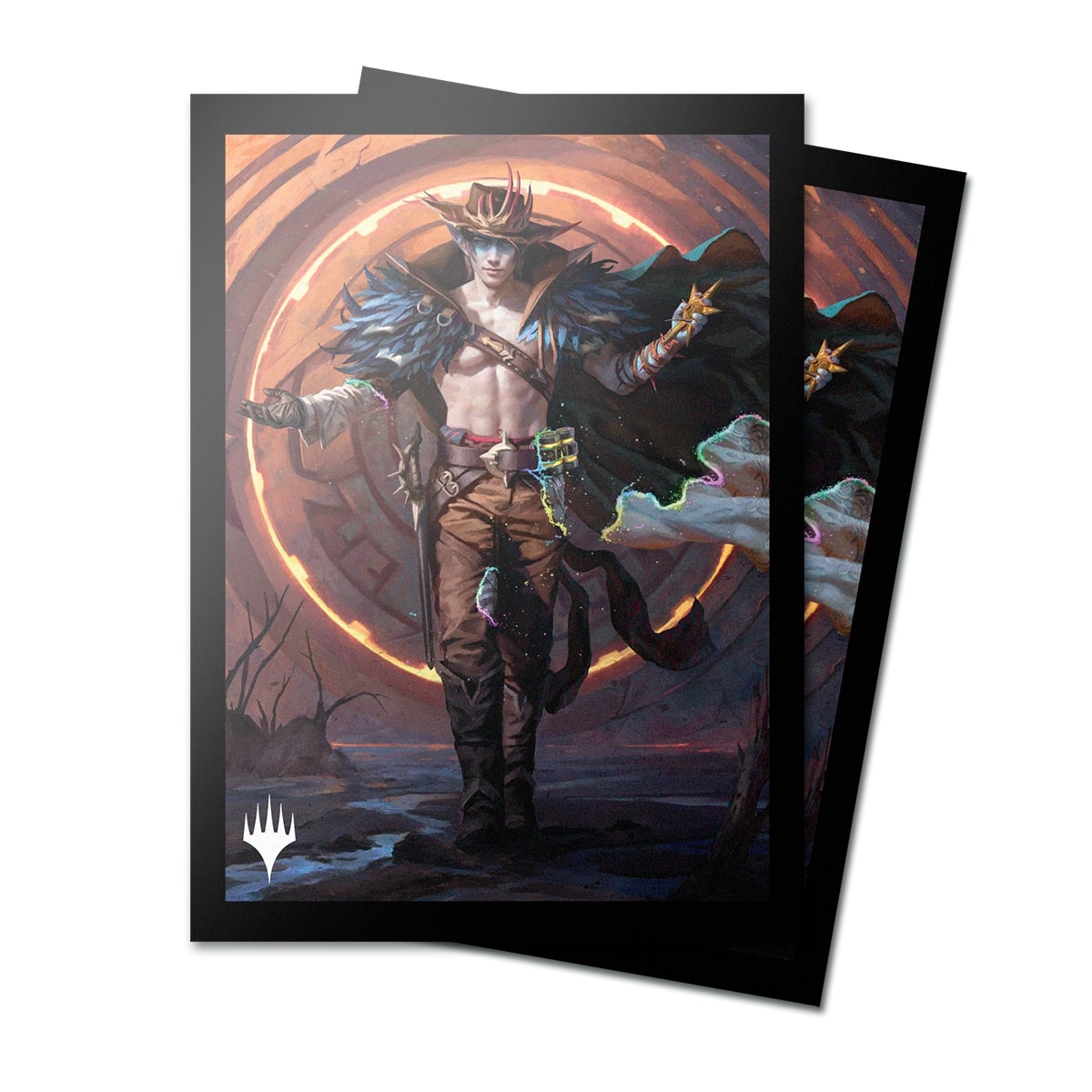 Ultra Pro: Outlaws of Thunder Junction Deck Protector Sleeves Key Art 4 for Magic: The Gathering (100)