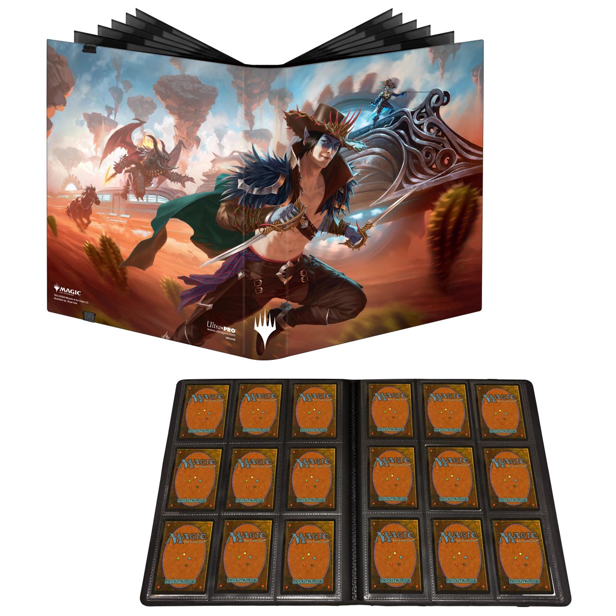 Ultra Pro: Outlaws of Thunder Junction 9-Pocket PRO-Binder for Magic: The Gathering (Preorder)