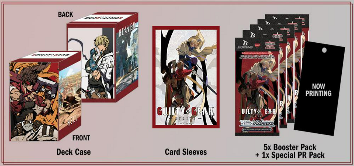 Weiss Schwarz Guilty Gear Strive Supply Set