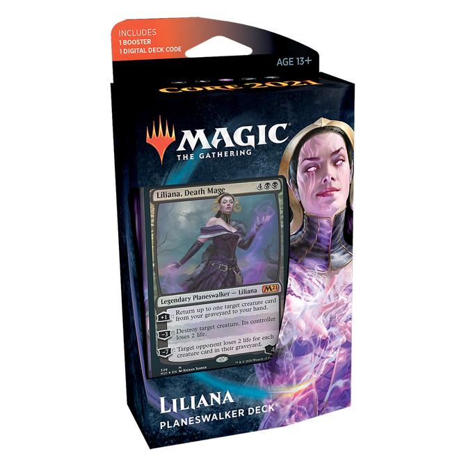 Magic the Gathering Core Set 2021 Planeswalker Deck - Set of 5