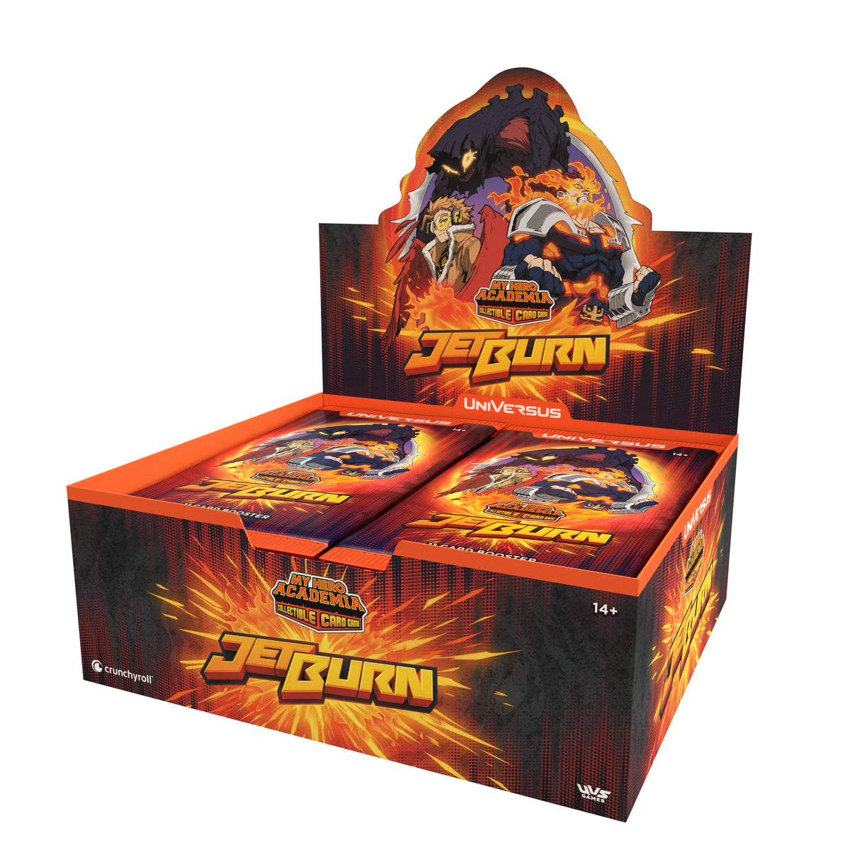 My Hero Academia Collectible Card Game Wave 6 Jet Burn Booster Box
