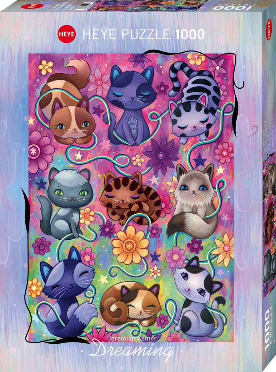 Heye - Dreaming Kitty Cats 1000 Piece Jigsaw