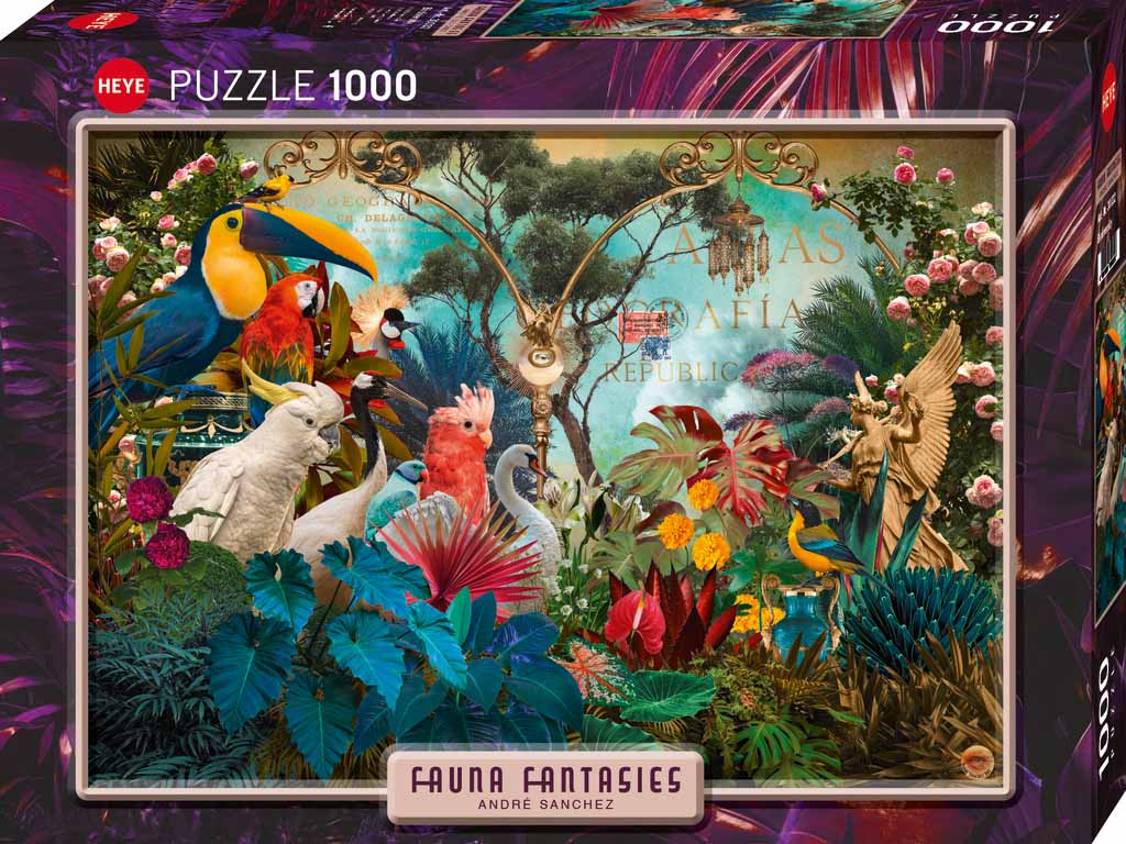 Heye - Fauna Fantasies Birdversity 1000 Piece Jigsaw