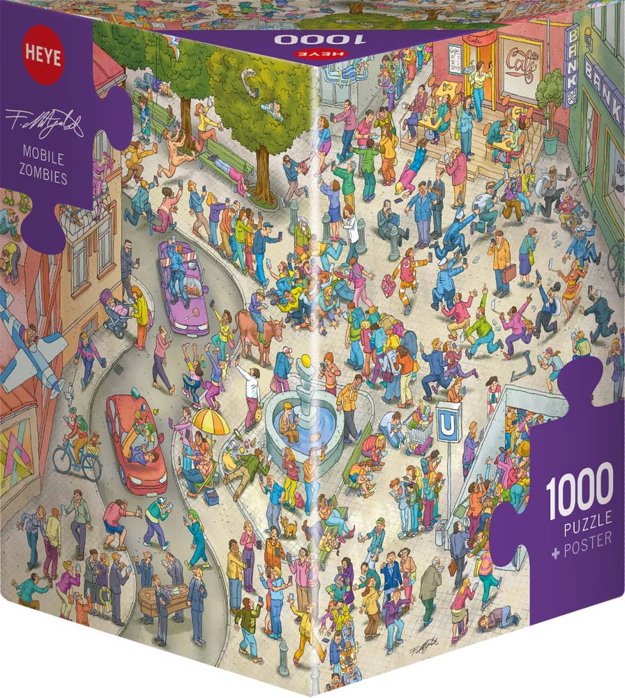 Heye - Mitgutsch Mobile Zombies 1000 Piece Jigsaw