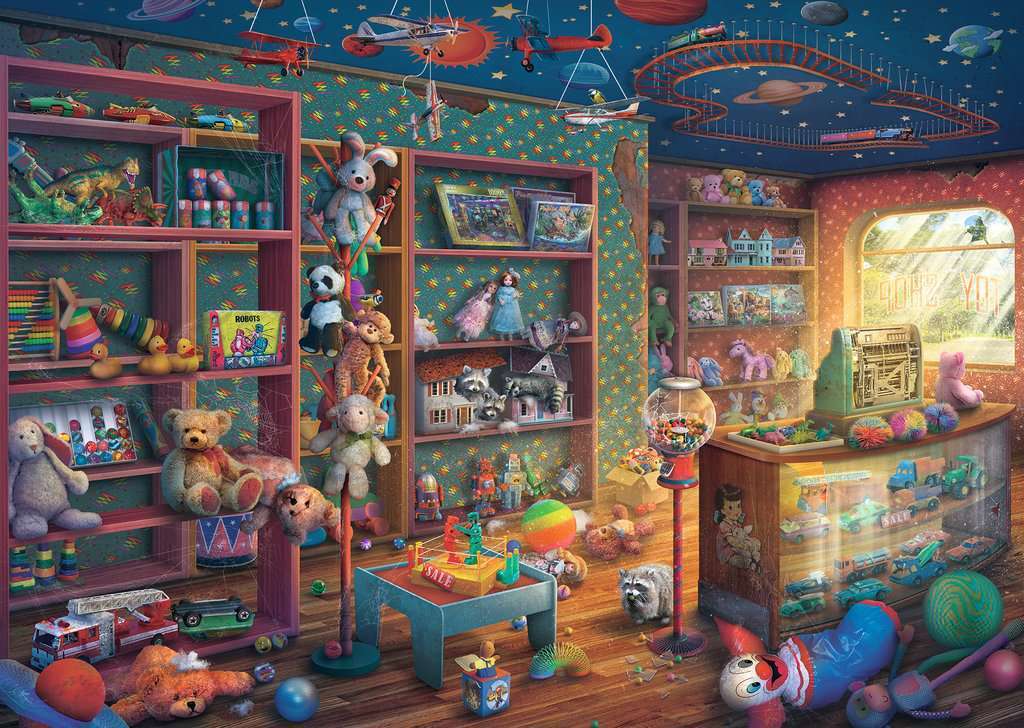 Ravensburger - Tattered Toy Store 1000 Piece Jigsaw