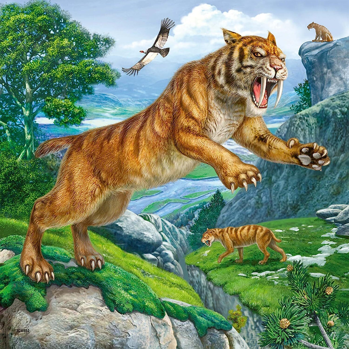 Ravensburger - Primeval Ruler 3x49 Piece Jigsaw