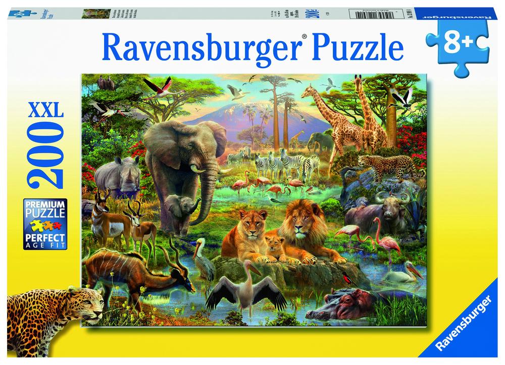 Ravensburger - Animals of the Savanna - 200 Piece Jigsaw