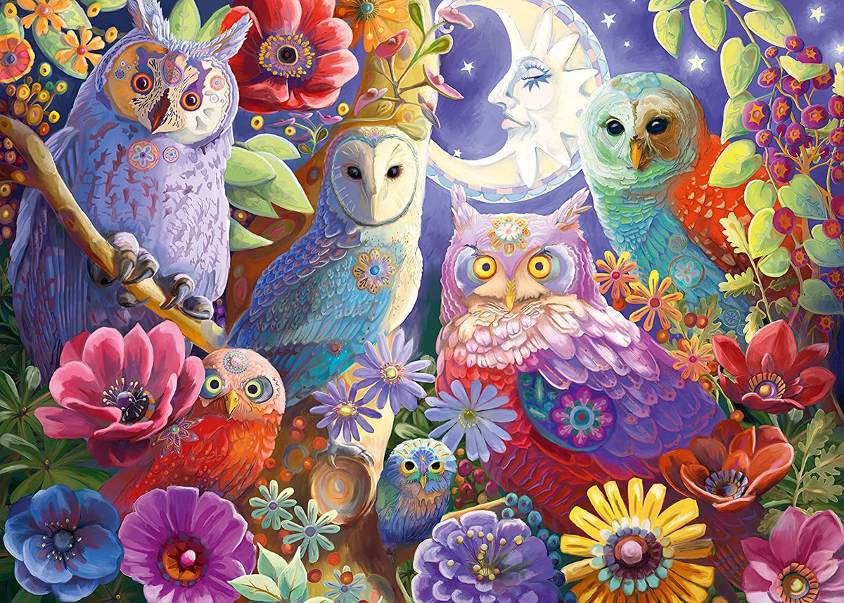 Ravensburger - Night Owl Hoot Large Format300 Piece Jigsaw