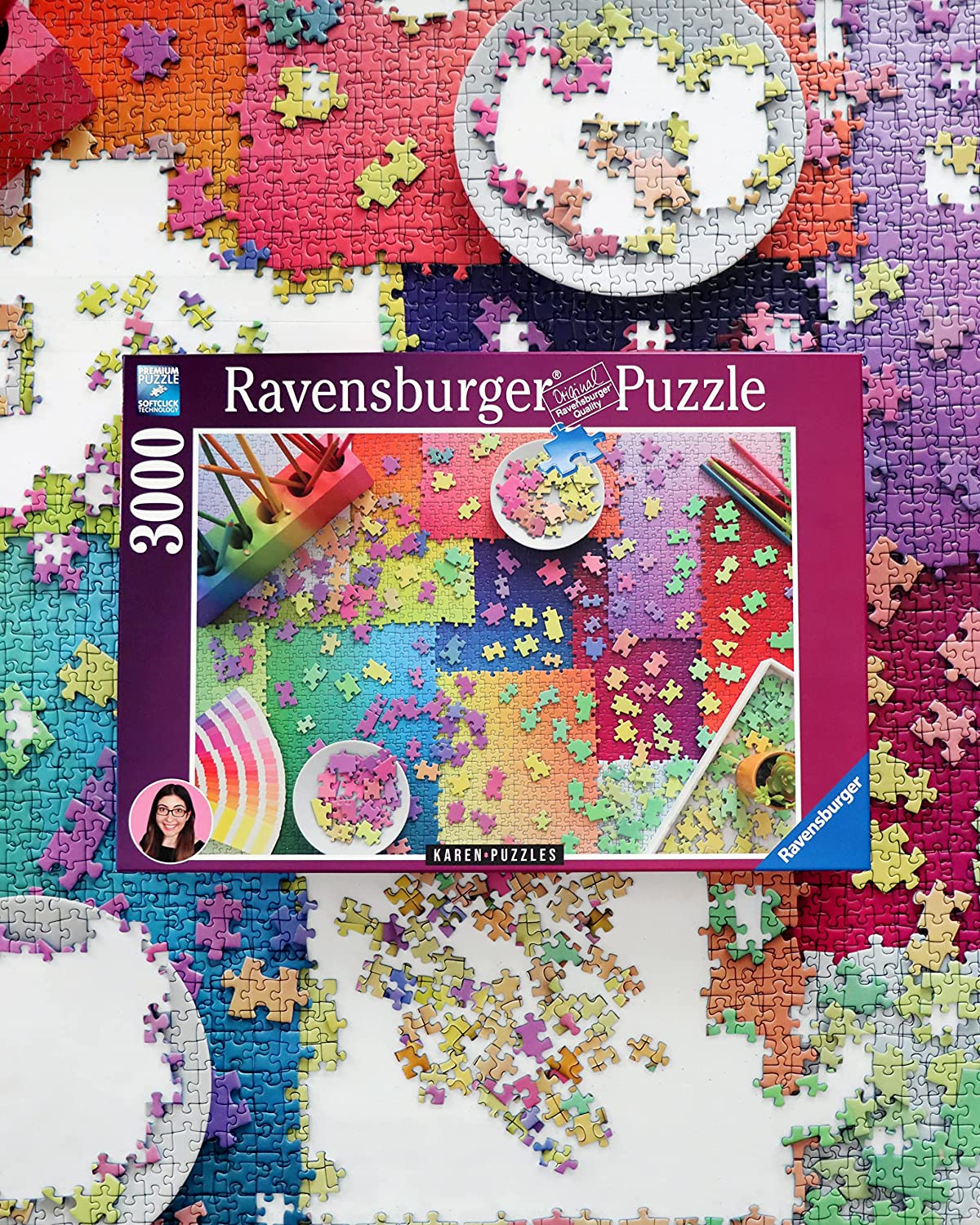 Ravensburger - Puzzles on Puzzles 3000 Piece Jigsaw