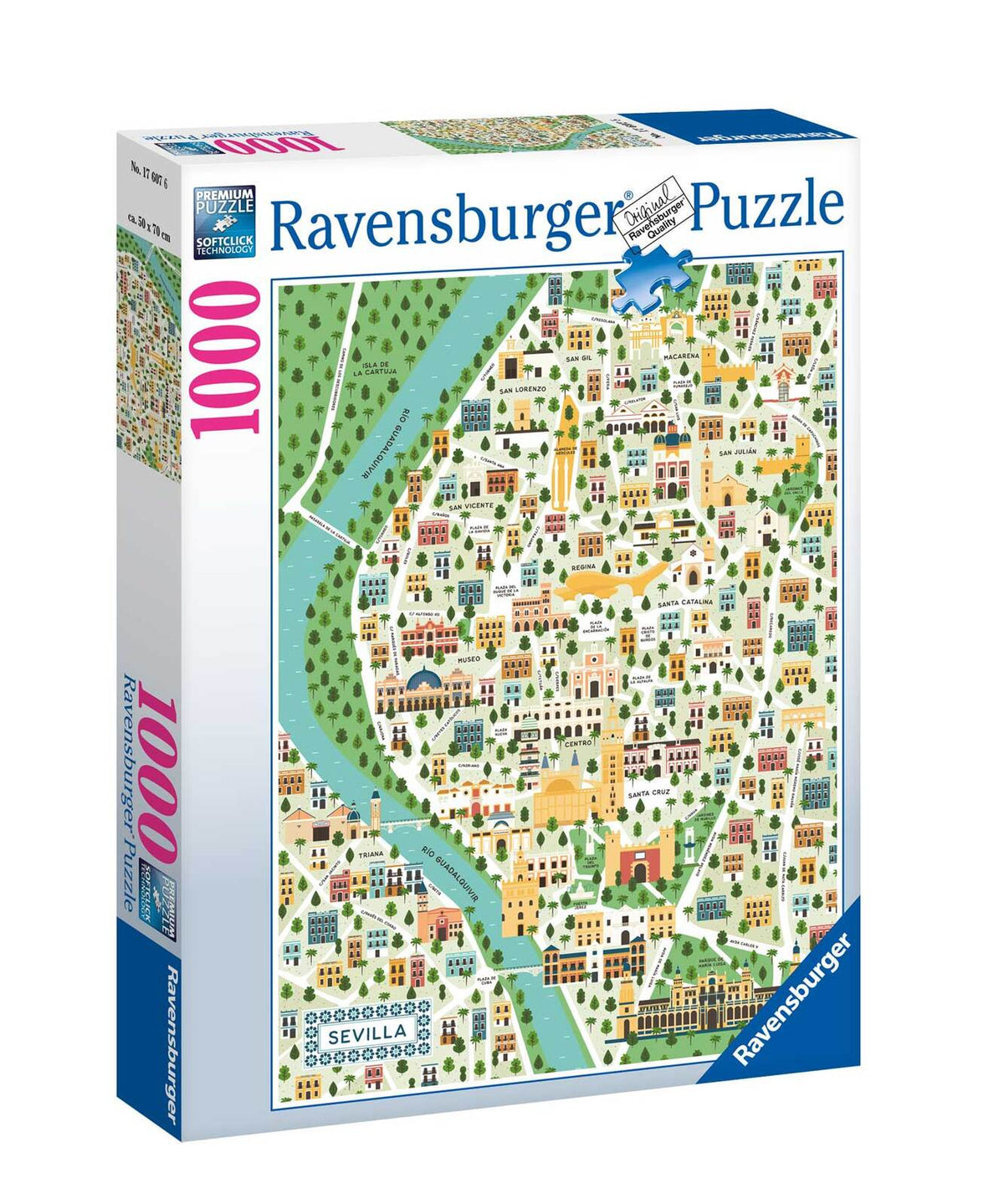 Ravensburger Map of Seville 1000 Piece Jigsaw