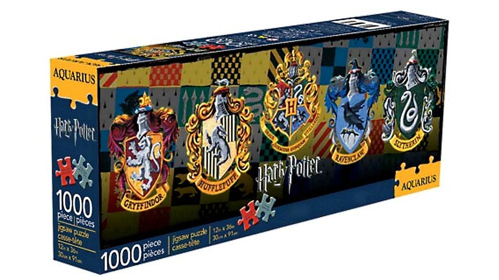 Harry Potter - Crests 1000 Piece Jigsaw Slim Puzzle