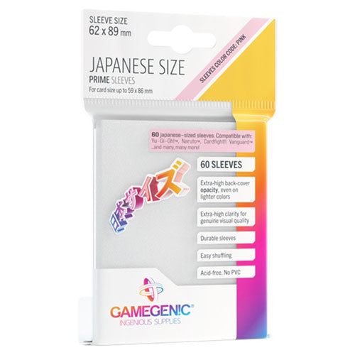 Gamegenic Prime Japanese Sized Sleeves (60)