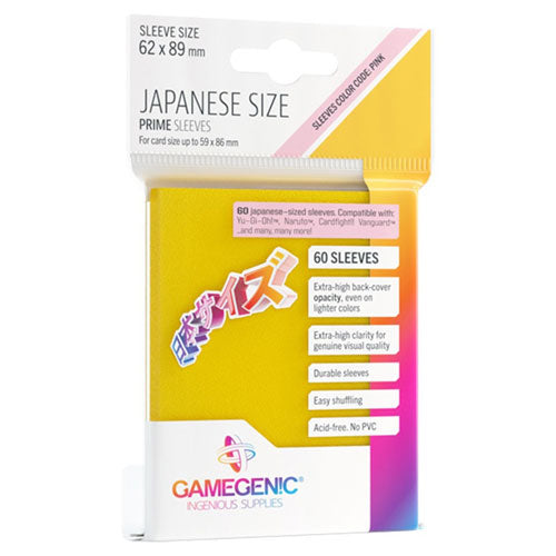 Gamegenic Prime Japanese Sized Sleeves (60)