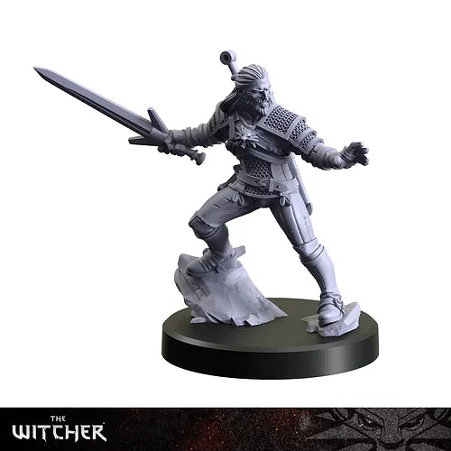 The Witcher Miniatures: Characters 1- Geralt Yennifer Dandelion