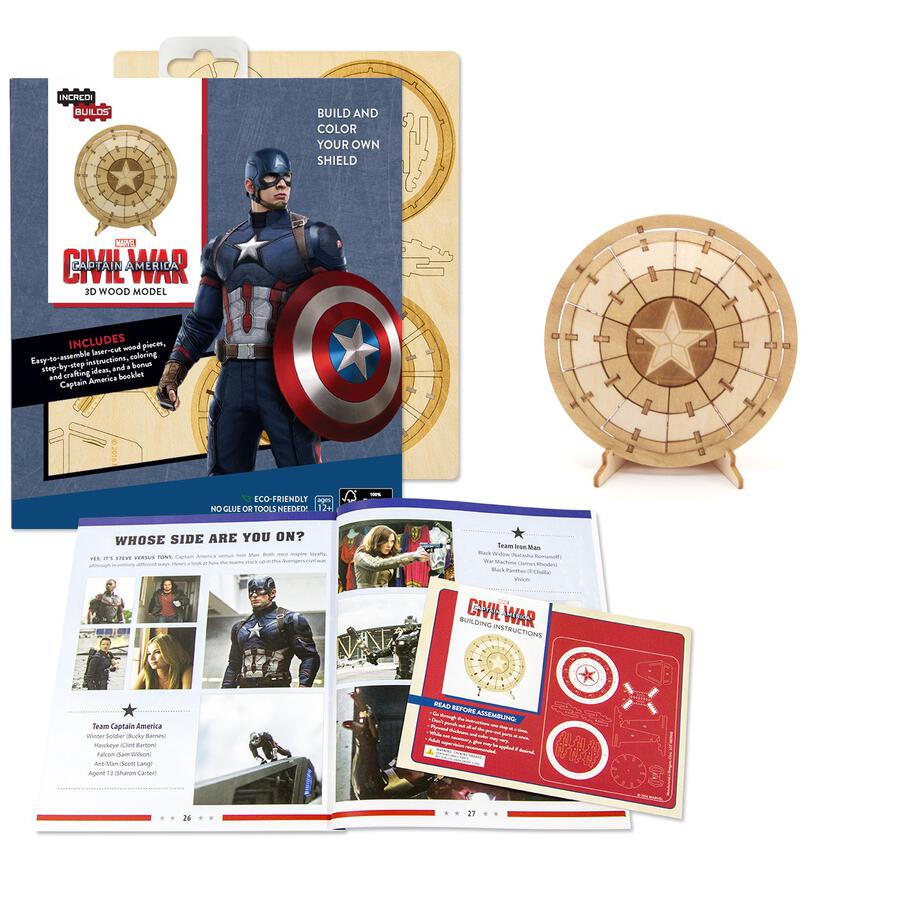 incredibuilds - Civil War Captain Americas Shield