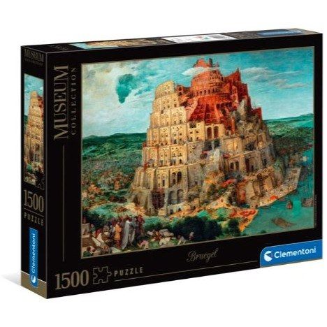 Clementoni Babel Tower 1500 Piece Jigsaw Museum