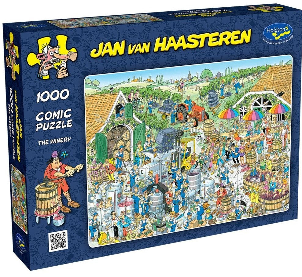 Jan Van Haasteren 1000 Piece Jigsaw The Winery