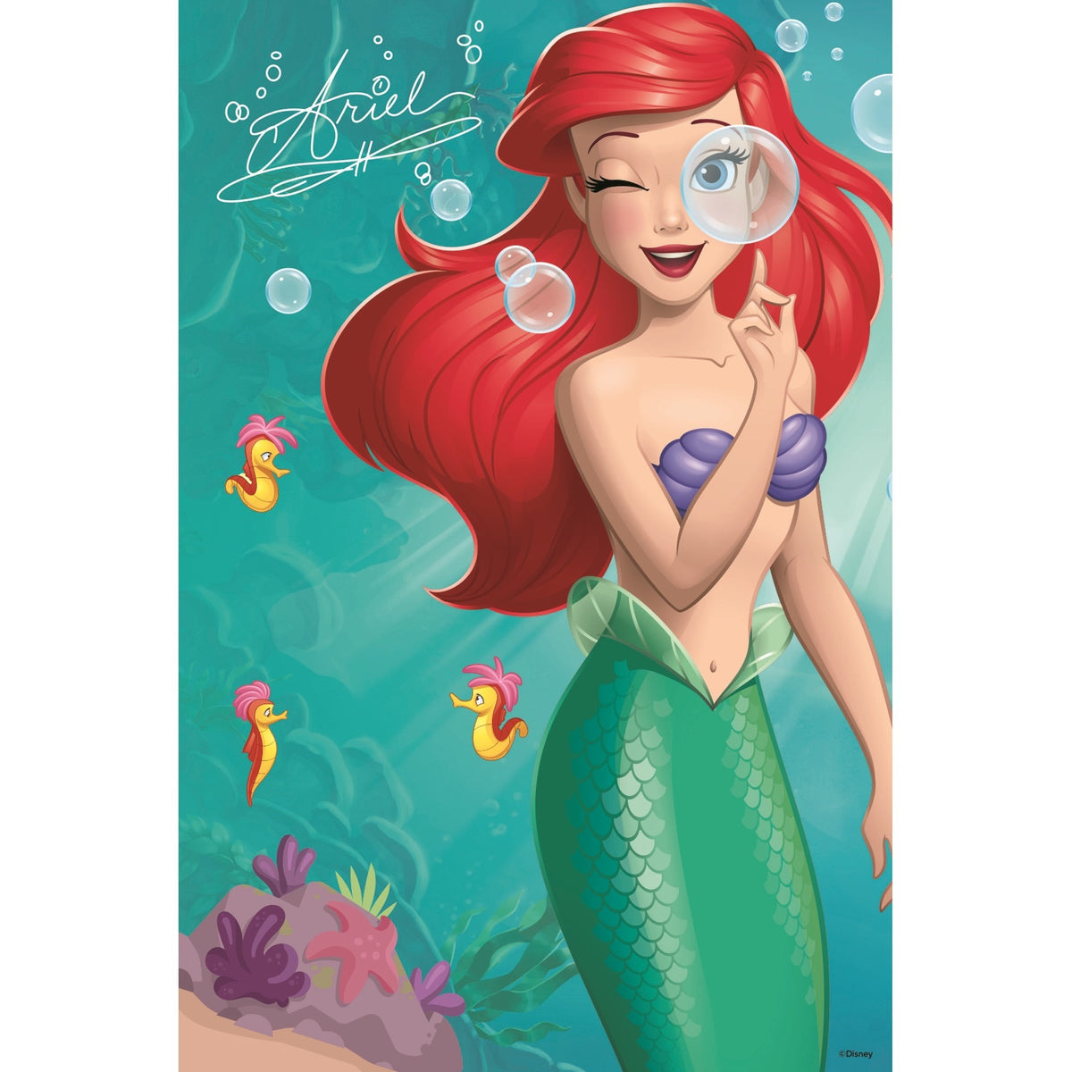 Prime3D Disney Ariel - 200 Piece 3D Jigsaw Tin Box