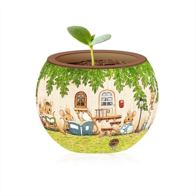 3D Flowerpot - SMART Happy Reading