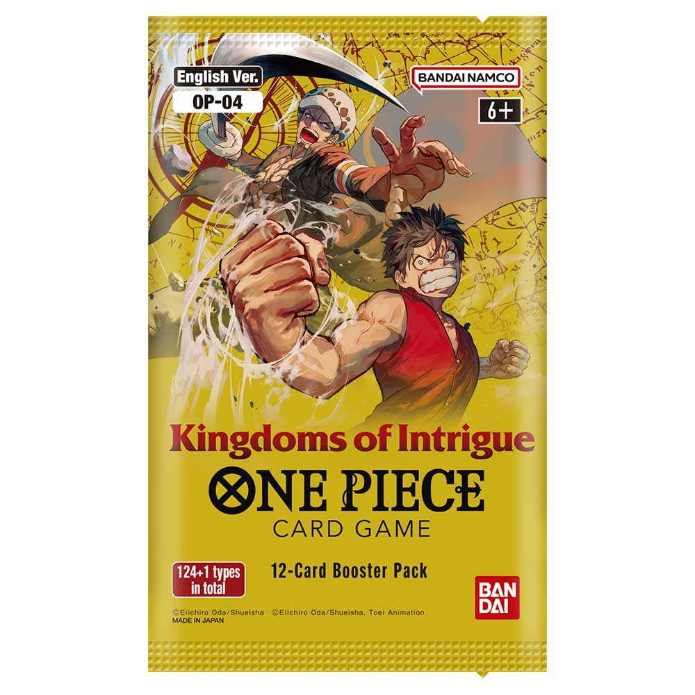 One Piece Card Game Kingdoms of Intrigue OP04 Booster Pack