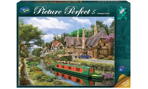 Holdson - Cottage Canal - Picture Perfect 5 1000 Piece Jigsaw