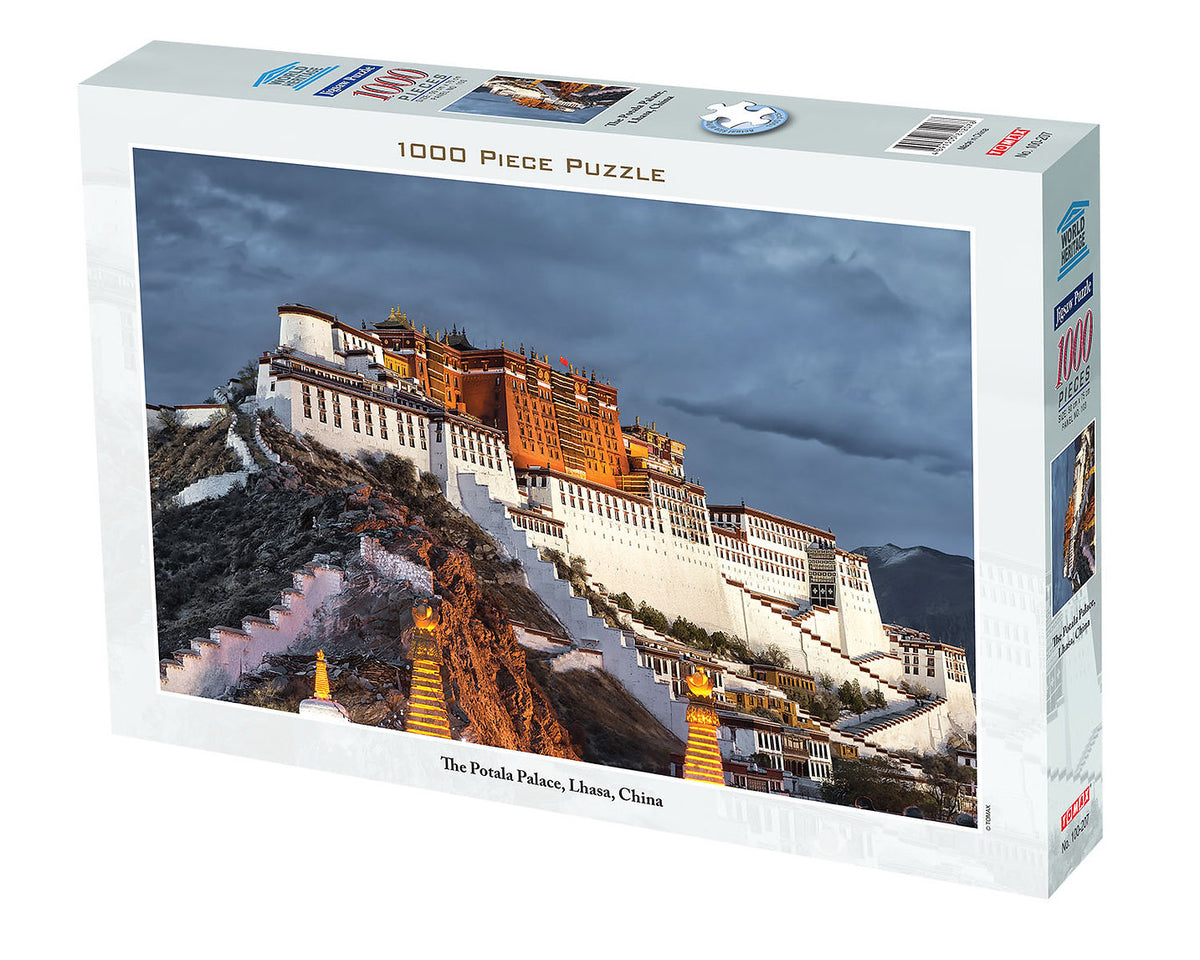 The Potala Palace 1000 Piece Jigsaw - Tomax Jigsaw Puzzle