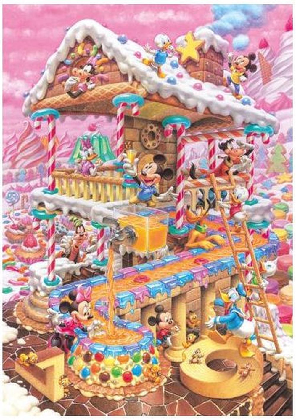 Tenyo Puzzle - Disney Fantastical Treats House Puzzle 266 Pieces