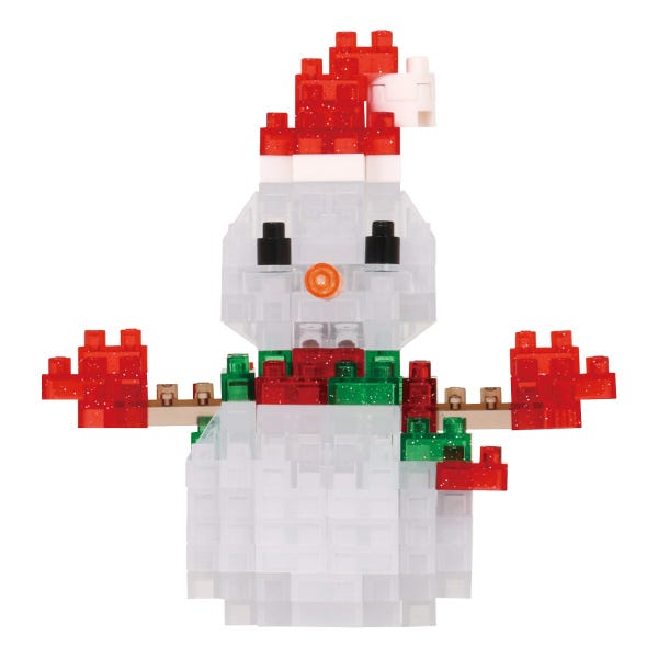 Nanoblocks Snowman - Glitter