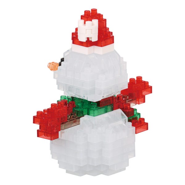 Nanoblocks Snowman - Glitter