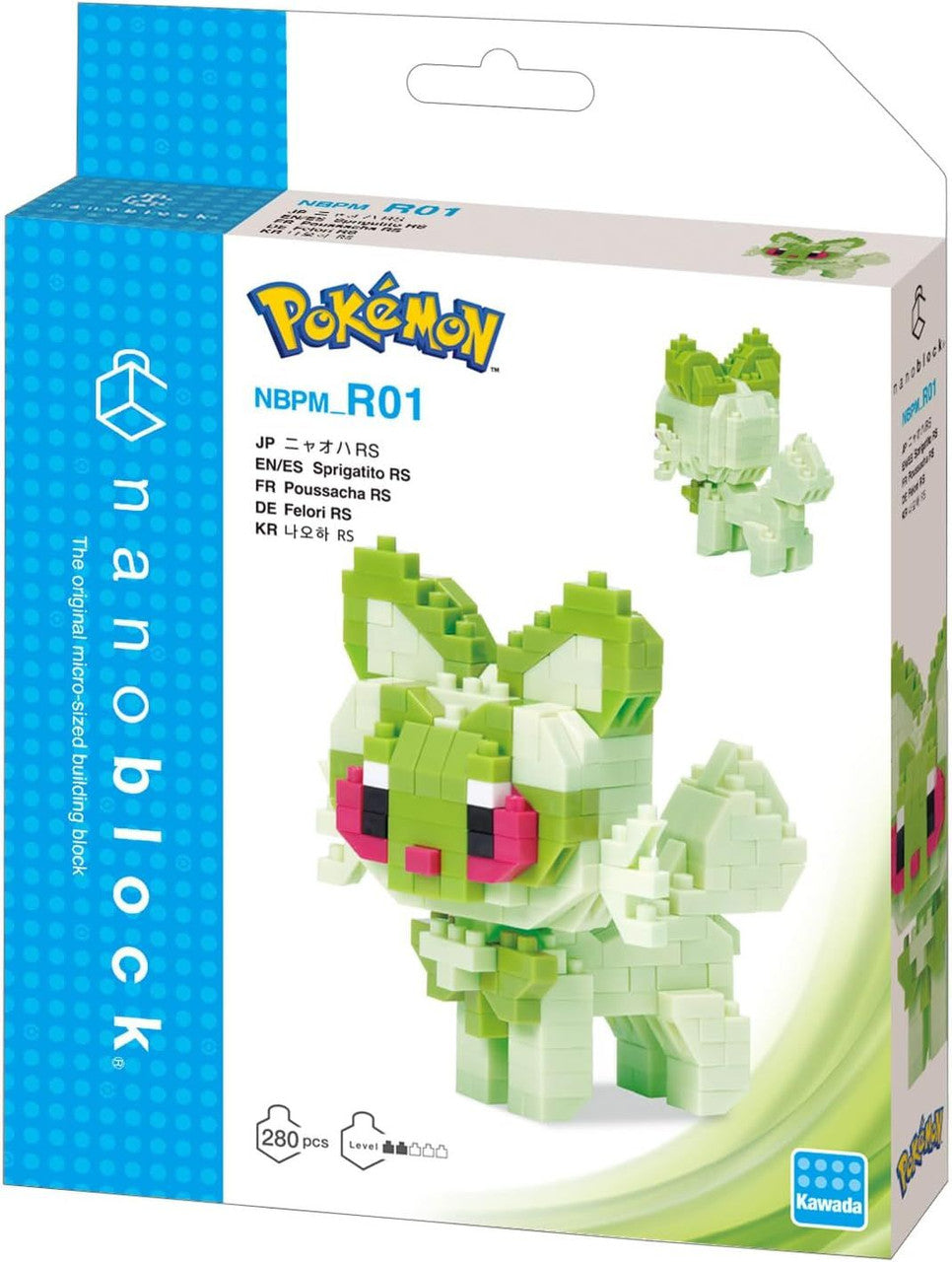 Nanoblocks - Sprigatito RS