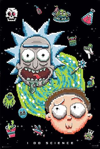Rick and Morty - I do Science - Reg Poster