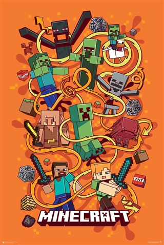 Minecraft - Funtage - Reg Poster